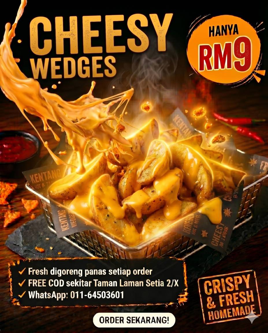 Cheesy Wedges